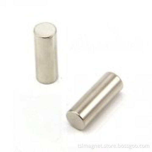 High Performance Sintered Rod Permanent Neodymium Magnets